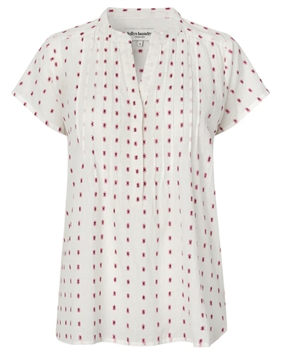 Lollys Laundry - Heather LL Bluse - Creme